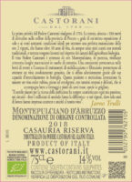 PODERE CASTORANI Montepulciano d’Abruzzo DOC Casauria Riserva 0,75 L