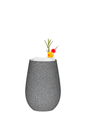 Pahare apă și băuturi reci Stölzle Lausitz Stones 465 ml, gri Graphite, set de 6 pahare